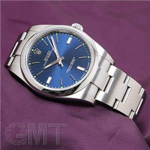 ROLEX ロレックス オイスターパーペチュアル 39 114300 ブルー メイン