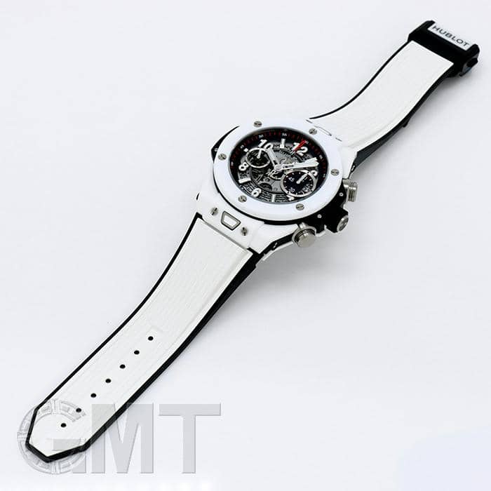 中古)HUBLOT ウブロ ビッグバン ウニコ ホワイトセラミック 411.HX