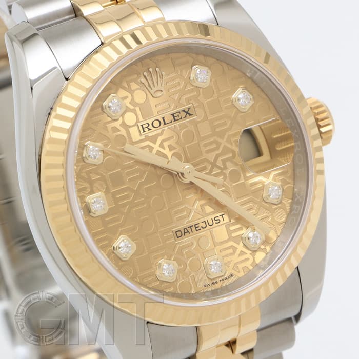 中古)ROLEX ロレックス デイトジャスト 116233G シャンパン