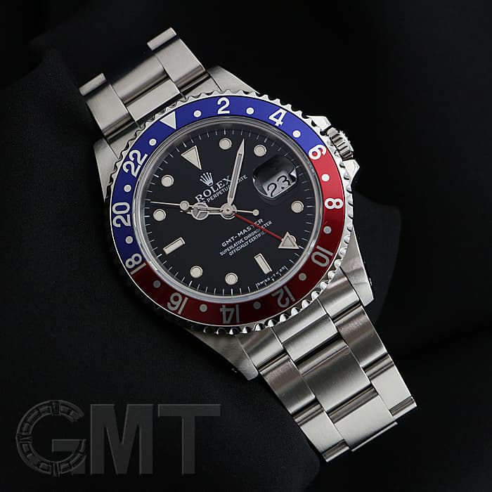 ロレックス GMTマスター Ref.16700 チャック・イエガー 赤青