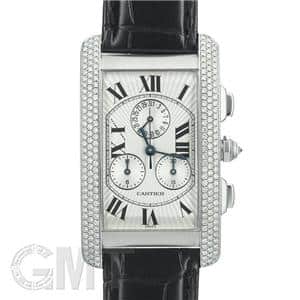 白黒写真 1955年 カルティエ 中古)CARTIER カルティエ タンク アメリカン クロノリフレックス