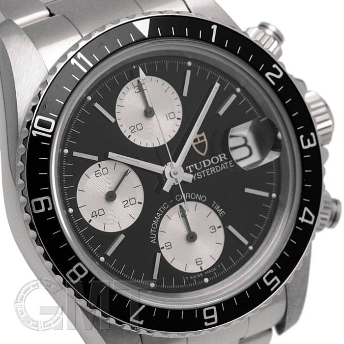 中古)TUDOR チューダー クロノタイム 79270 ブラック/シルバー（商品ID