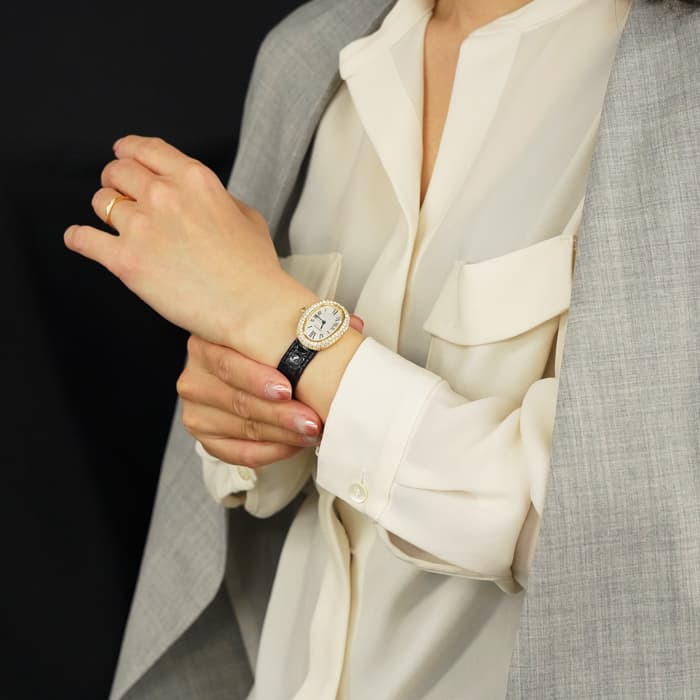 カルティエ Cartier ベニュワール SM レザーベルト 時計ベルト　ベルト 楽天市場】【ウォッチ】【メーカーOH済】Cartier カルティエ