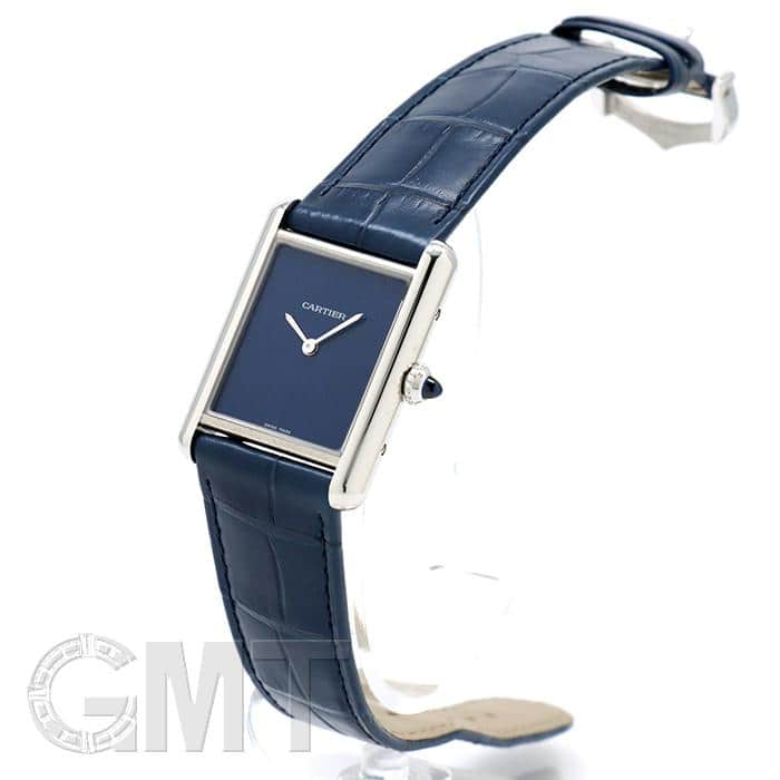 中古)CARTIER カルティエ タンク マスト ウォッチ WSTA0055 ブルー