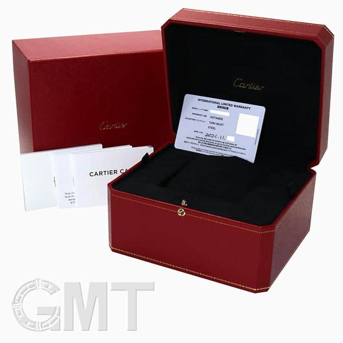 中古)CARTIER カルティエ タンク マスト ウォッチ WSTA0055 ブルー