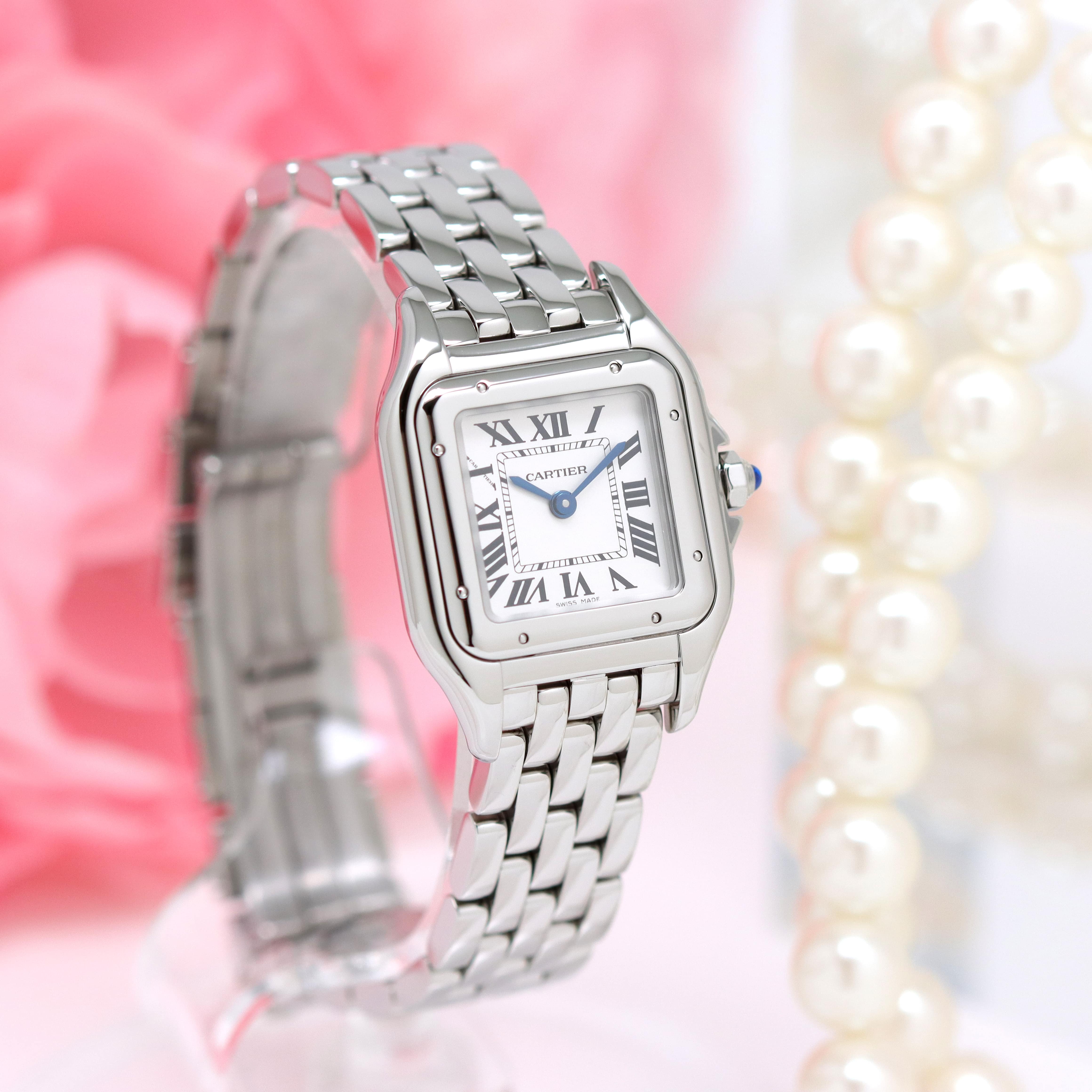 カルティエ パンテール ドゥ カルティエ SM WSPN0006 中古)CARTIER カルティエ パンテール ドゥ カルティエ SM WSPN0006