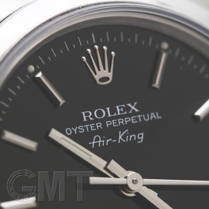 ロレックス エアキング 14000 ブラック A番 メンズ 中古 腕時計 中古)ROLEX ロレックス エアキング 14000 ブラック X番（商品ID