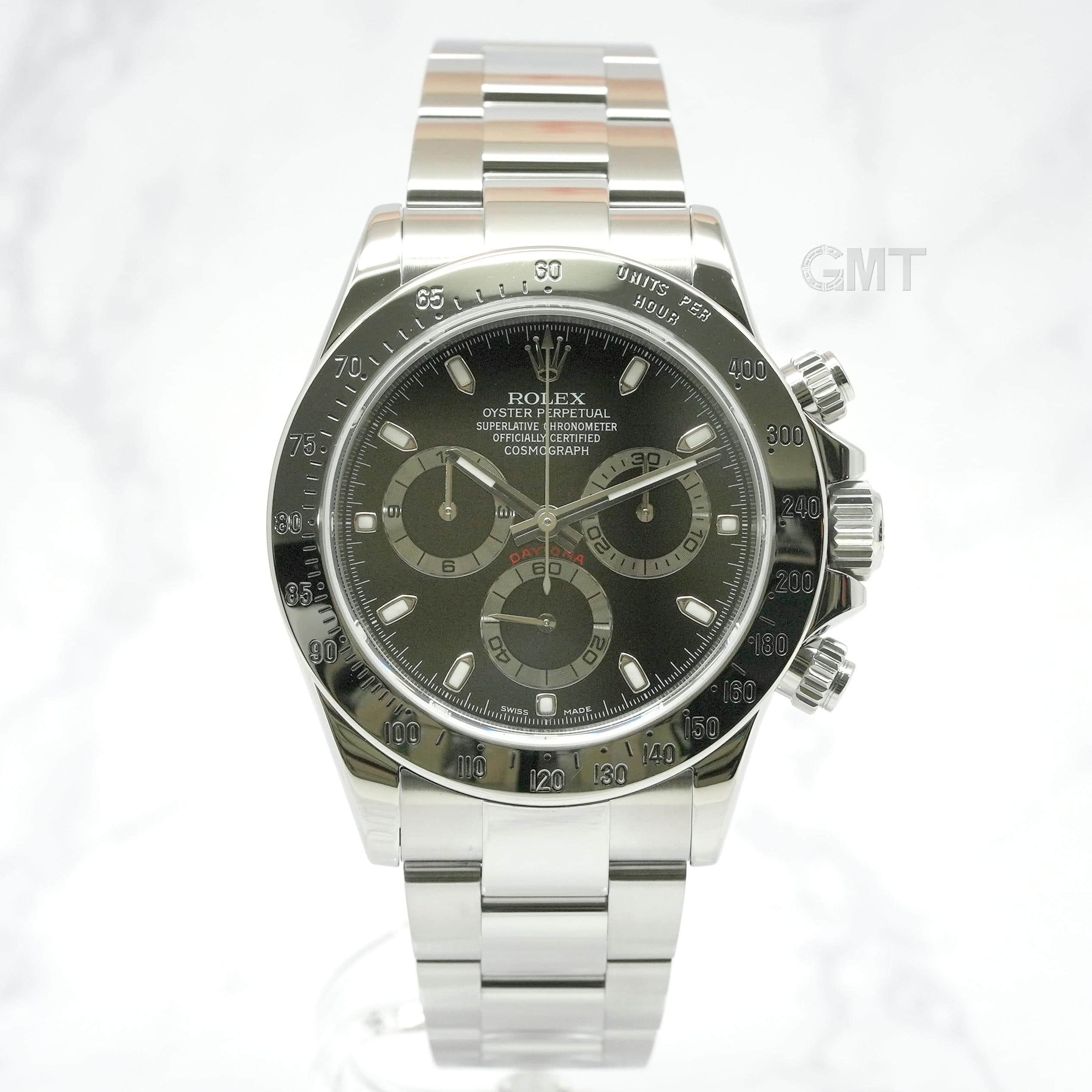 ◆内外箱◆ロレックス デイトナ 16520 P番黒文字盤用 楽天市場】【中古】ロレックス デイトナ 16520 A番 黒文字盤 美品
