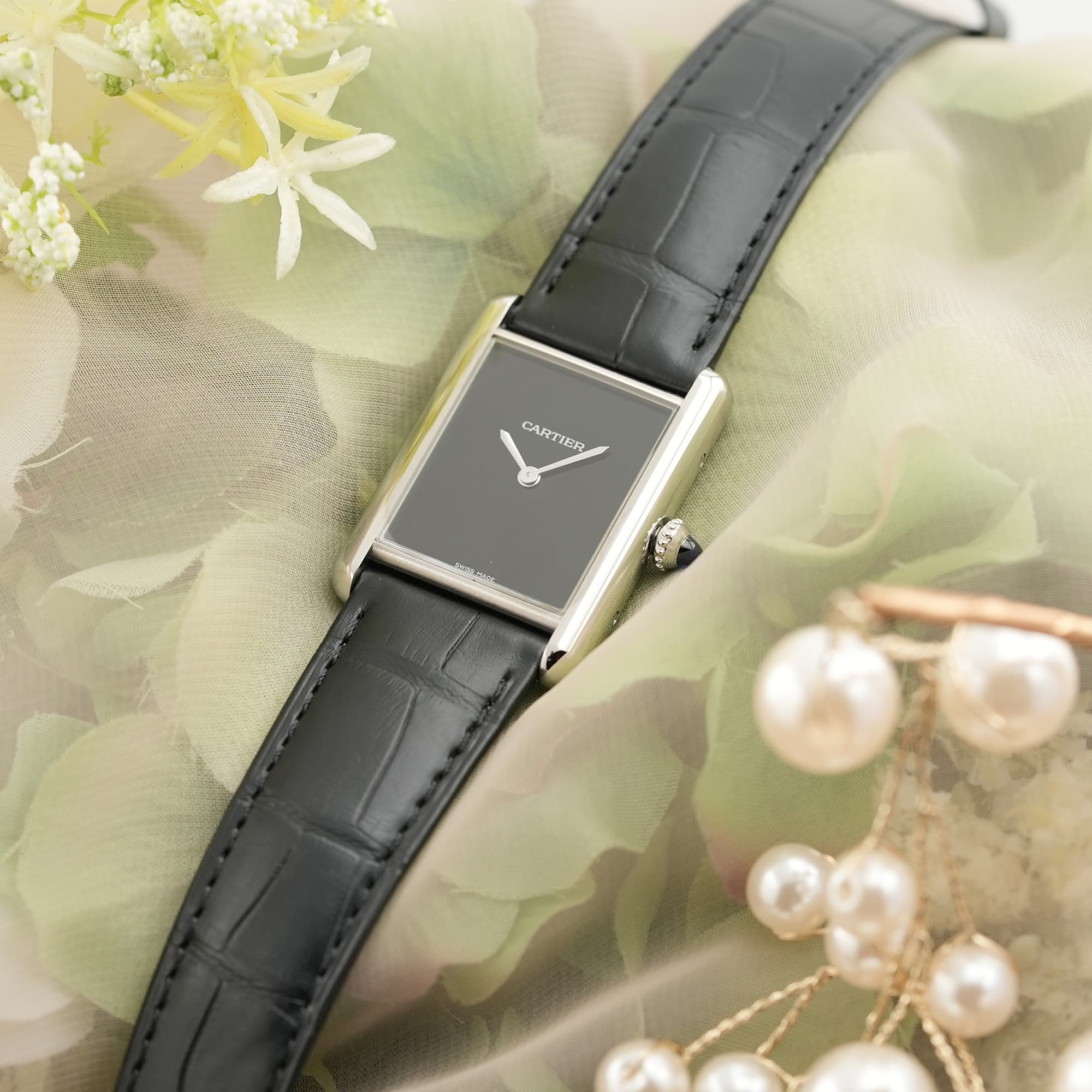 未使用)CARTIER カルティエ タンク マスト ドゥ カルティエ ウォッチ