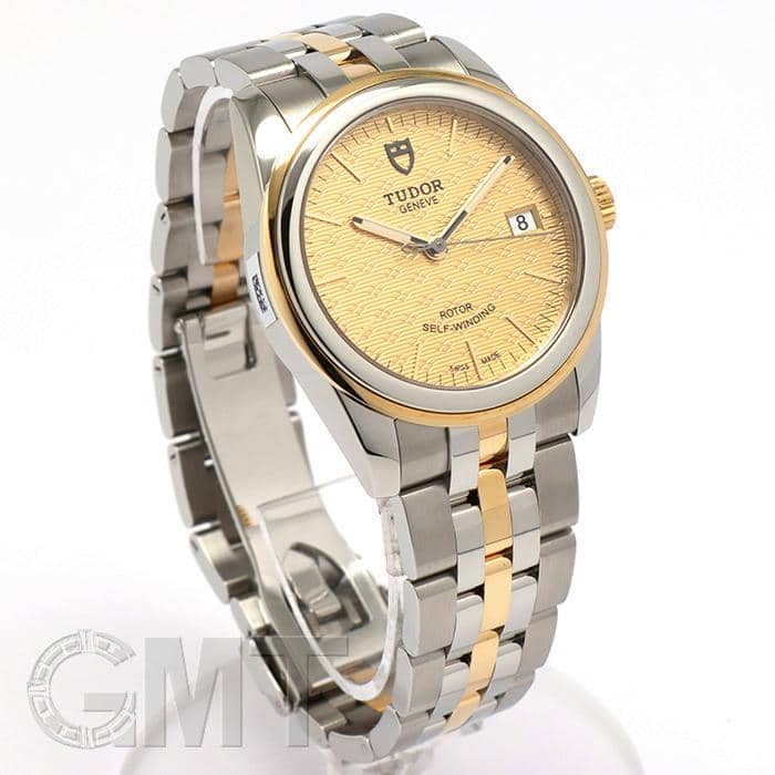 新品)TUDOR チューダー グラマー デイト M55003-0003 シャンパン