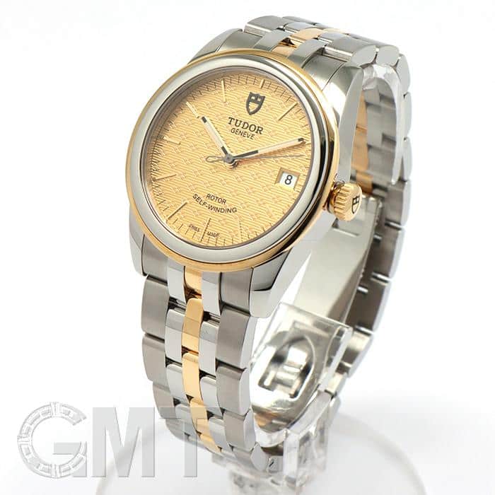 新品)TUDOR チューダー グラマー デイト M55003-0003 シャンパン