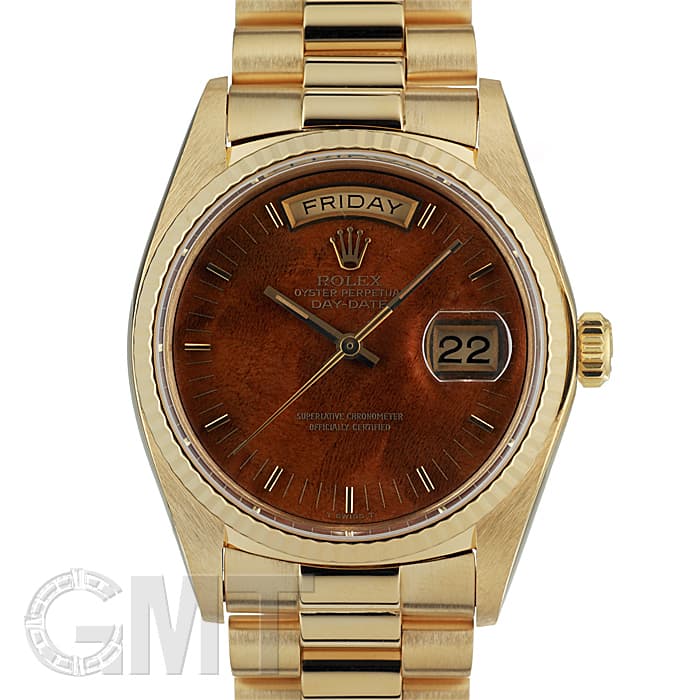 中古)ROLEX ロレックス デイデイト 18038 マホガニー（商品ID
