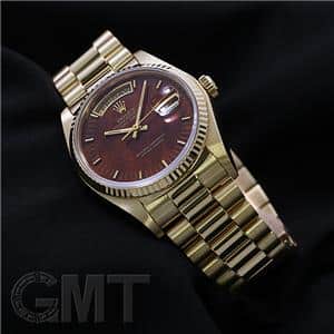 中古)ROLEX ロレックス デイデイト 18038 マホガニー（商品ID