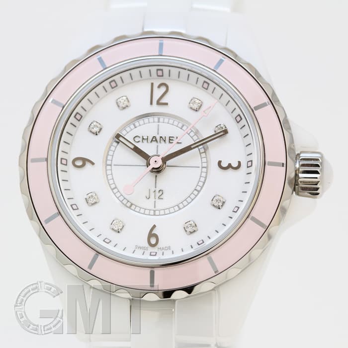 新品)CHANEL シャネル J12 ソフトピンク 29mm H4466【世界1200本限定
