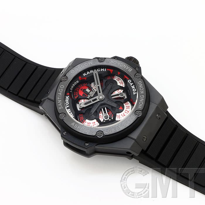 新品)HUBLOT ウブロ キングパワー ウニコ GMT セラミック 771.CI
