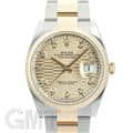 ROLEX ロレックス デイトジャスト 36 126203G シャンパンフルーテッド オイスターブレス