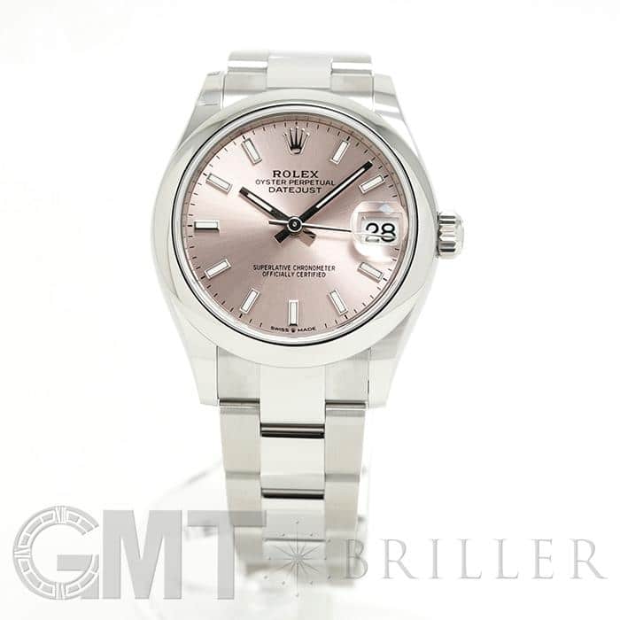 ロレックス デイトジャスト31 ピンク ドームベゼルオイスターブレス 新品)ROLEX ロレックス デイトジャスト 116234 ピンクフラワー（商品ID