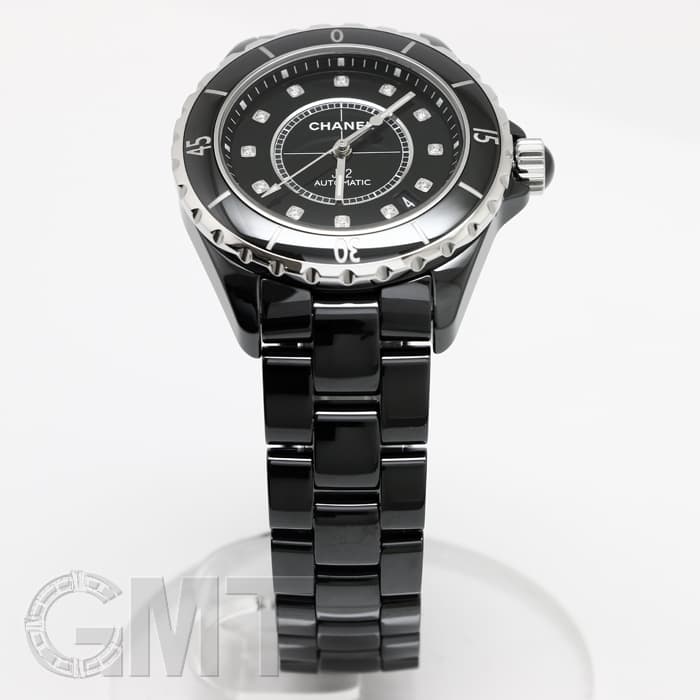 シャネル 新品)CHANEL シャネル J12 H1626 ブラック セラミック 38mm（商品ID