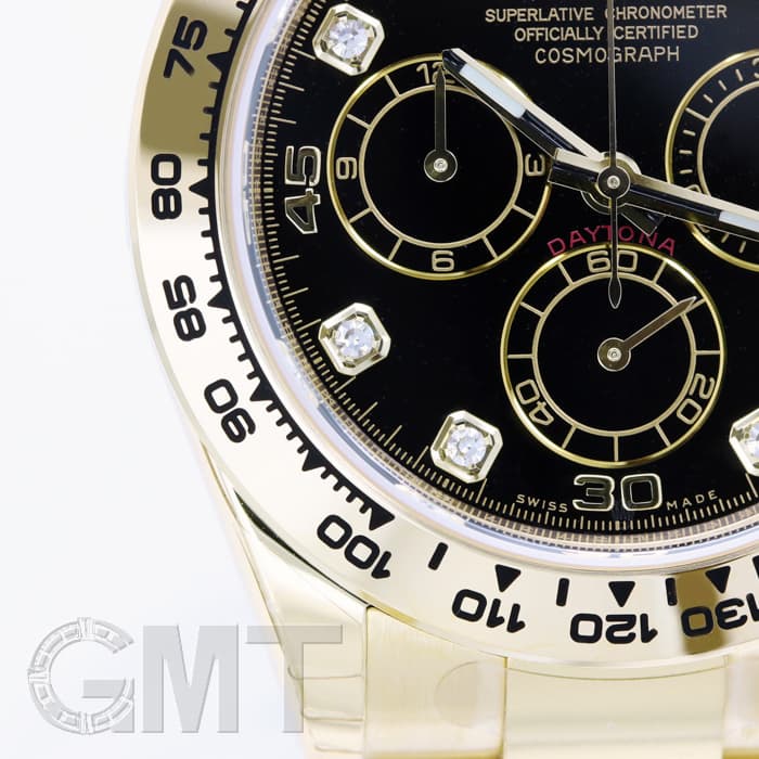 新品)ROLEX ロレックス デイトナ 116508G ブラック 8Pダイヤ（商品ID