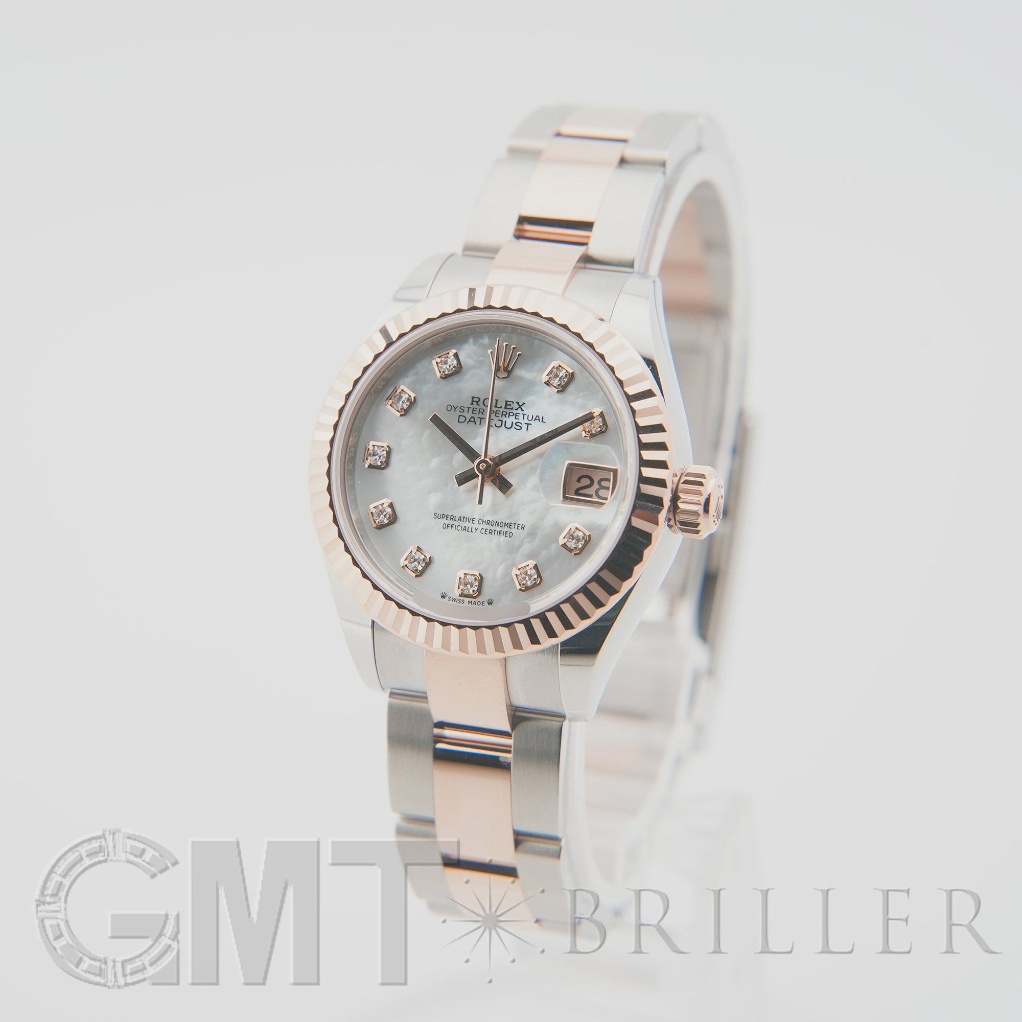 新品)ROLEX ロレックス デイトジャスト 279171NG ホワイトシェル 10P 