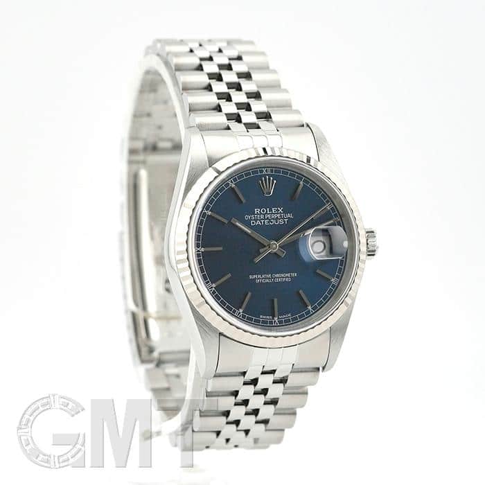 中古)ROLEX ロレックス デイトジャスト 16234 ブルー（商品ID