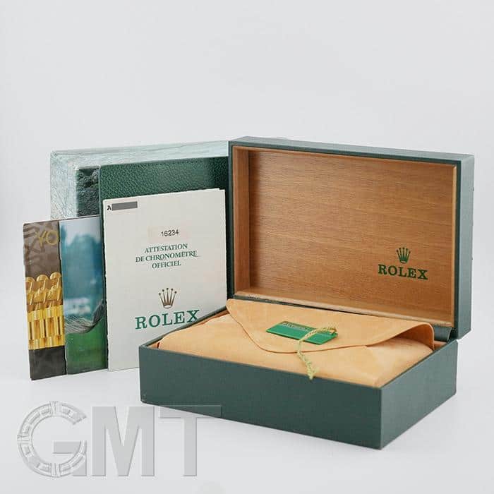 ロレックス　デイトジャスト箱 中古)ROLEX ロレックス デイトジャスト 16234 ブルー（商品ID