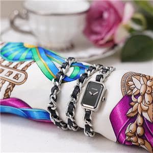 シャネル CHANEL プルミエール ロック トリプルブレス H3749 ＃M 新品)CHANEL シャネル プルミエール トリプルブレスレット ブラック