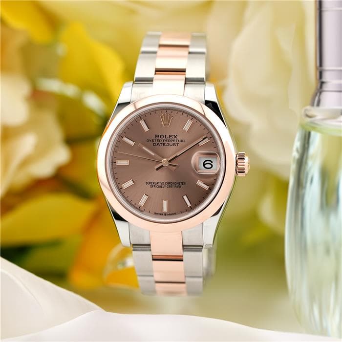 特価‼️希少　ロレックスオイスターブレスレディース用 新品)ROLEX ロレックス デイトジャスト 31 278241 ロゼ