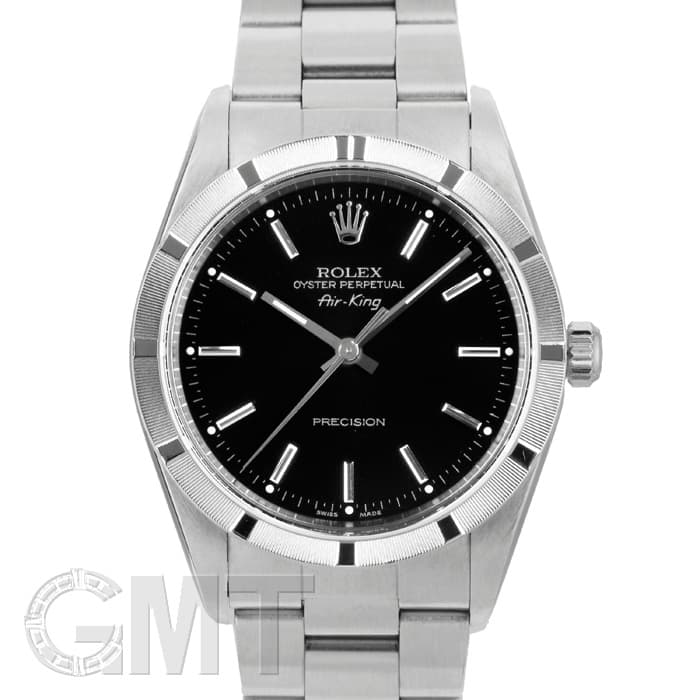 中古)ROLEX ロレックス エアキング 14010 ブラック A番（商品ID