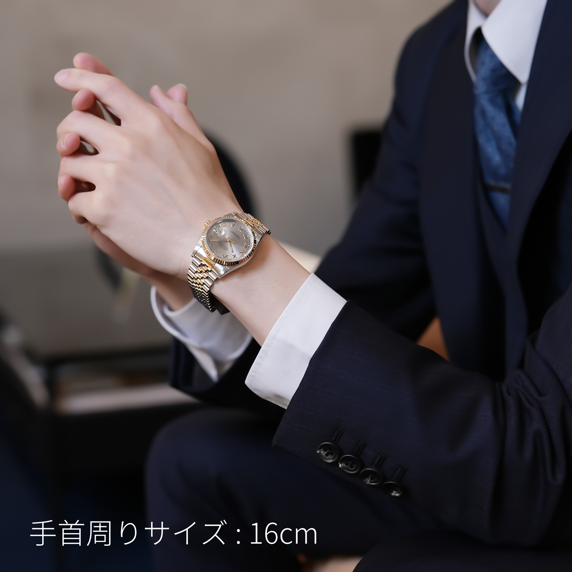 中古)ROLEX ロレックス デイトジャスト 16233 グレーローマ（商品ID