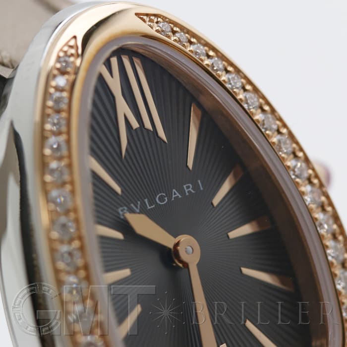 新品)BVLGARI ブルガリ セルペンティ ピンクゴールド ベゼルダイヤ