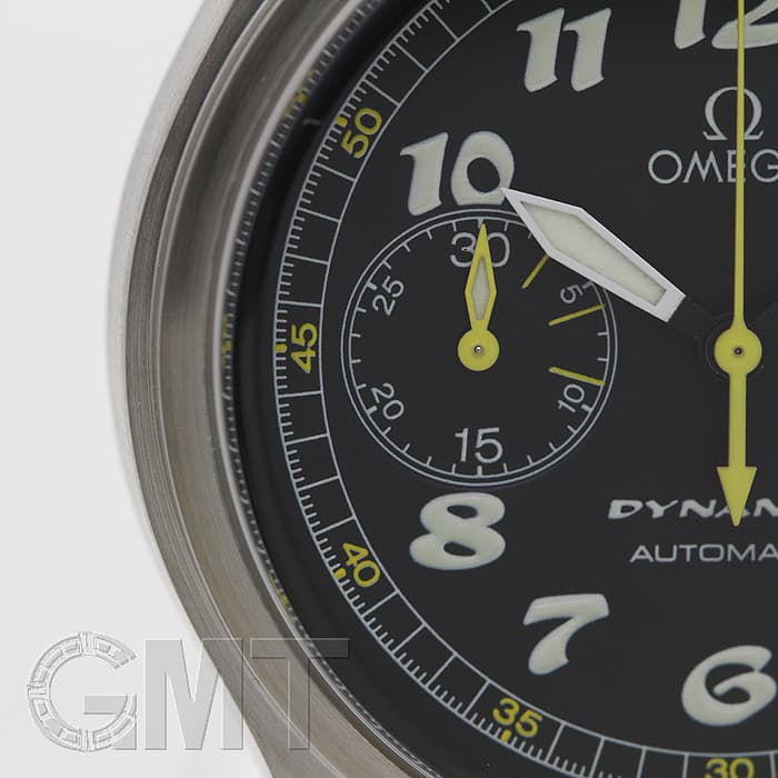 中古)OMEGA オメガ ダイナミック クロノグラフ ブラック 5240.50（商品