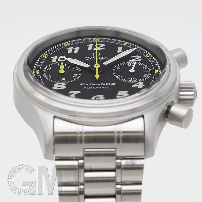 中古)OMEGA オメガ ダイナミック クロノグラフ ブラック 5240.50（商品