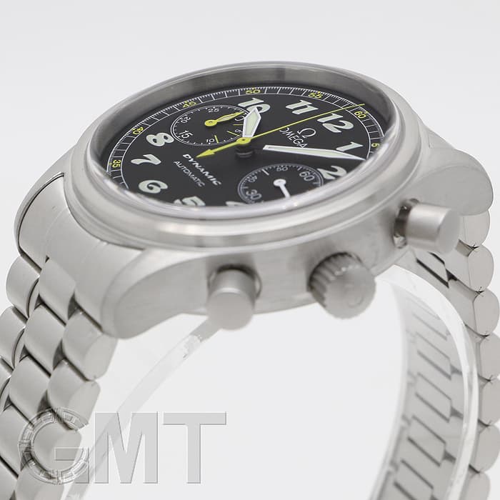 中古)OMEGA オメガ ダイナミック クロノグラフ ブラック 5240.50（商品
