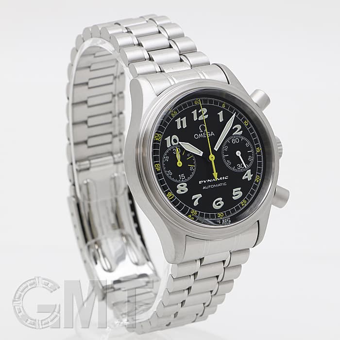 中古)OMEGA オメガ ダイナミック クロノグラフ ブラック 5240.50（商品