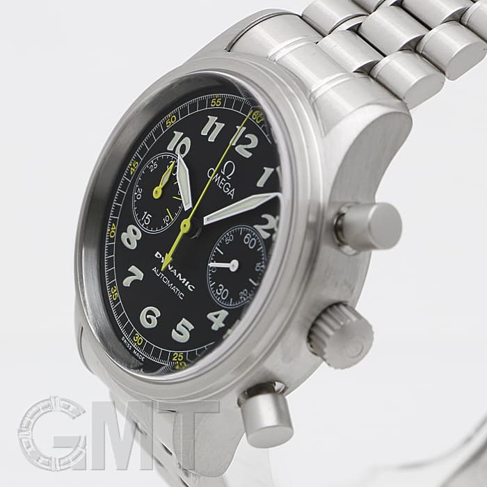 中古)OMEGA オメガ ダイナミック クロノグラフ ブラック 5240.50（商品
