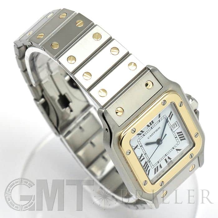 中古)CARTIER カルティエ サントス ガルベ LM オートマチック（商品ID