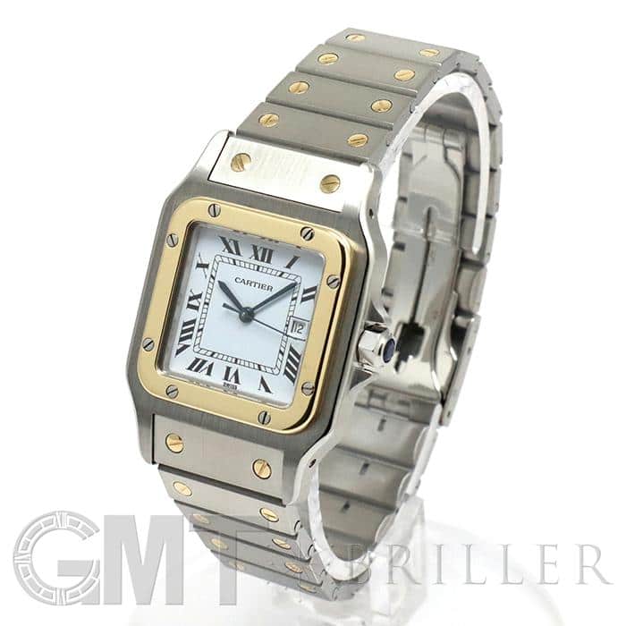 中古)CARTIER カルティエ サントス ガルベ LM オートマチック（商品ID