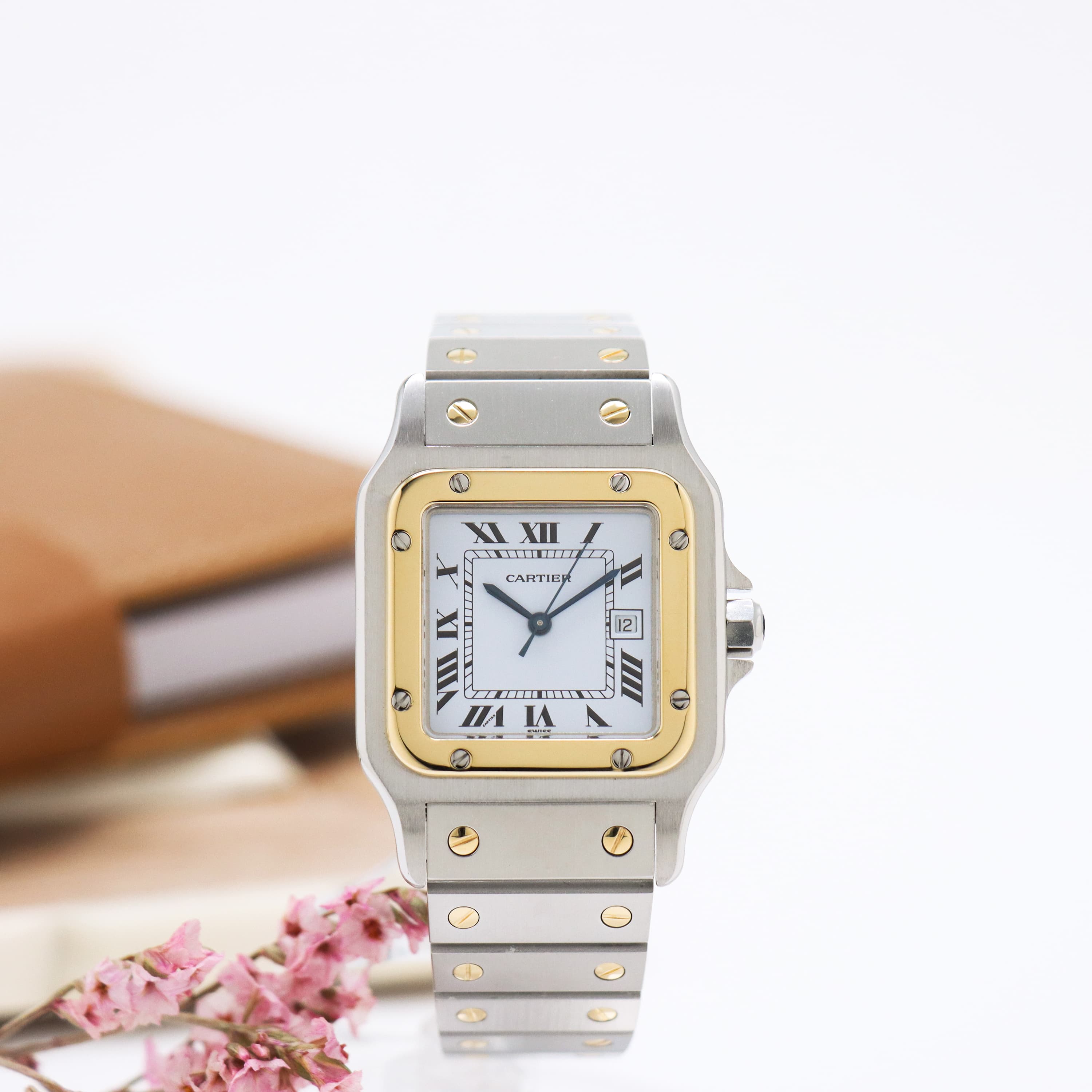 Cartier カルティエ 2319 サントスガルベLM コマ Cartier カルティエ 2319 サントスガルベLM コマ