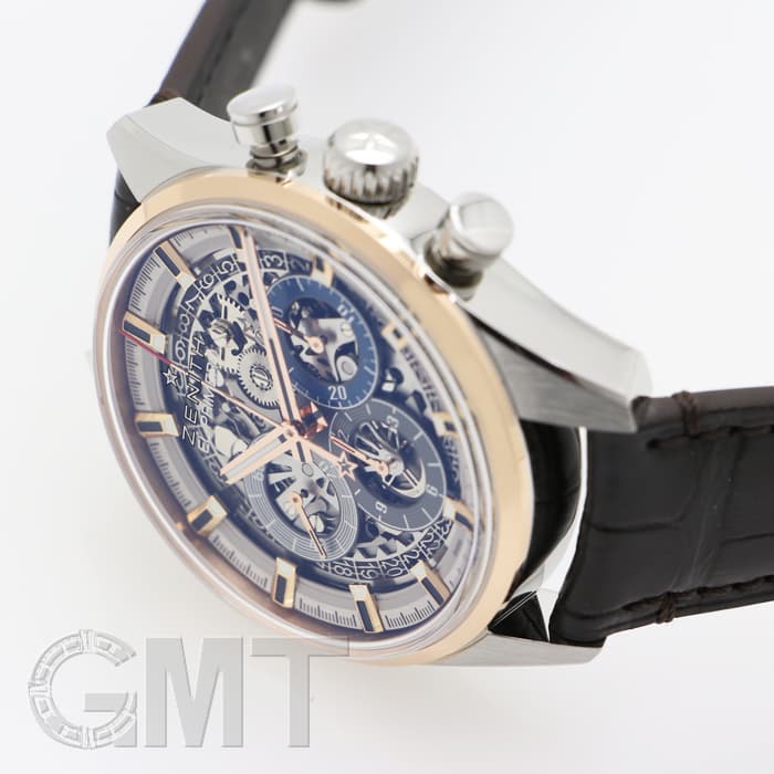 新品)ZENITH ゼニス クロノマスター エルプリメロ フルオープン 38MM