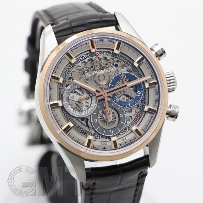 新品)ZENITH ゼニス クロノマスター エルプリメロ フルオープン 38MM