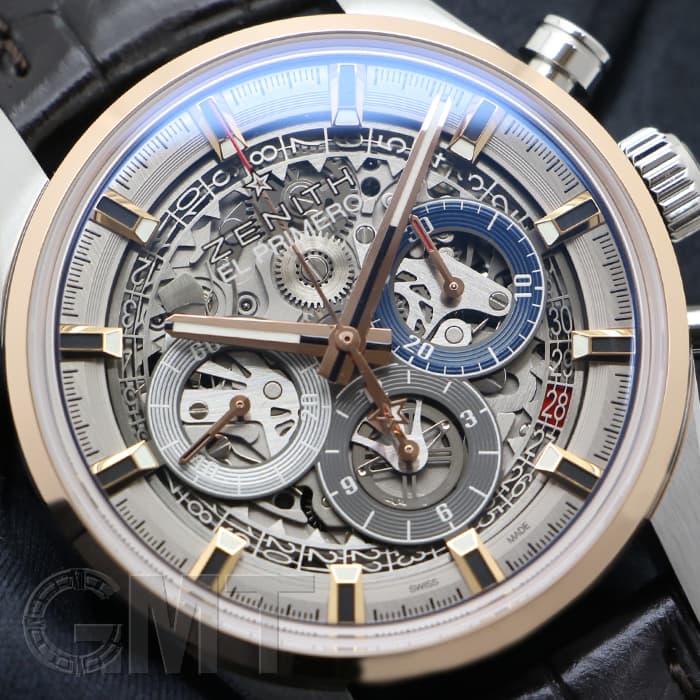 新品)ZENITH ゼニス クロノマスター エルプリメロ フルオープン 38MM