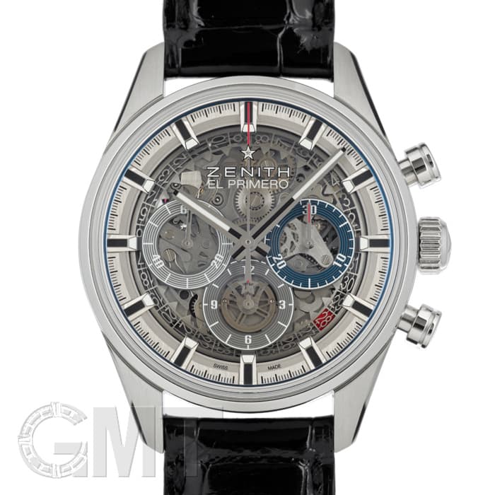 中古)ZENITH ゼニス クロノマスター フルオープン 03.2153.400/78.C813