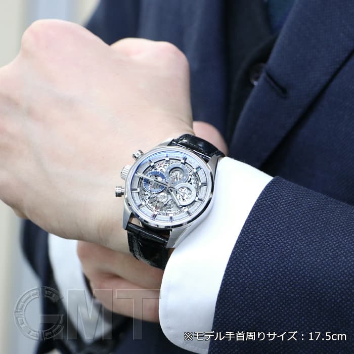 中古)ZENITH ゼニス クロノマスター フルオープン 03.2153.400/78.C813  38mm（商品ID：3717004286329）詳細ページ | 腕時計のGMT｜中古ブランド時計の販売買取も。ロレックス買取強化中