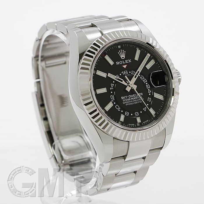 未使用)ROLEX ロレックス スカイドゥエラー 326934 ブラック