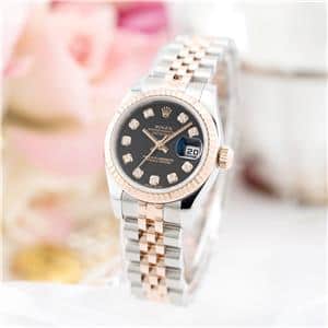 ROLEX ロレックス デイトジャスト 26 179171G ブラック メイン