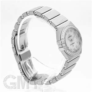 OMEGA オメガ コンステレーション ホワイトシェル 24mm 12Pダイヤ 123.15.24.60.55.005 メイン