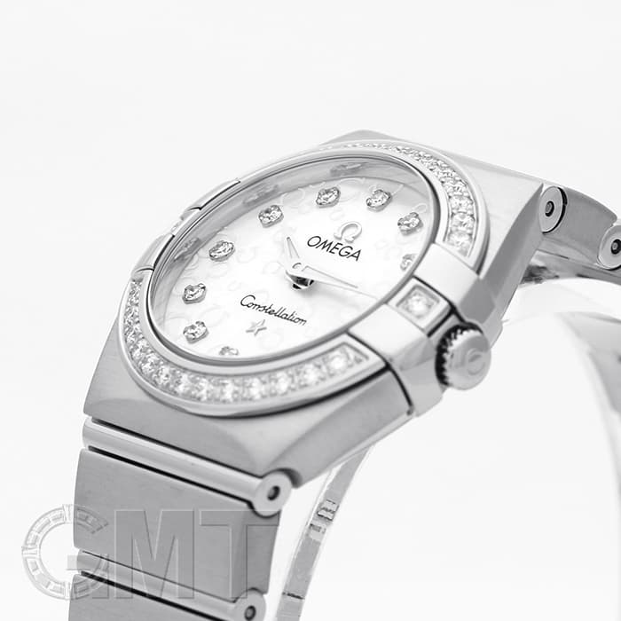 新品)OMEGA オメガ コンステレーション ホワイトシェル 24mm 12Pダイヤ