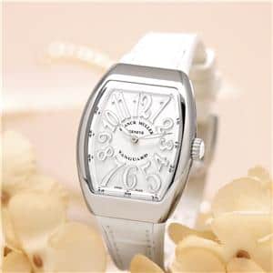 フランク・ミュラー レザーベルト ホワイト 16mm 新品)FRANCK MULLER フランク・ミュラー ヴァンガード ヴァン