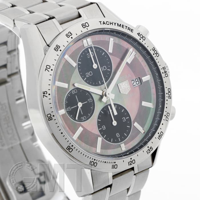中古)TAG HEUER タグ・ホイヤー カレラ クロノグラフ ブラック